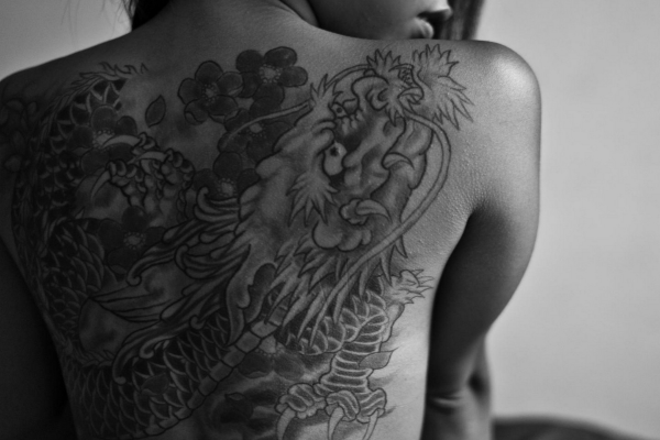 idée de tatouage dos femme idees