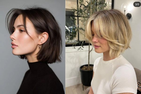 coupe bob moderne femme
