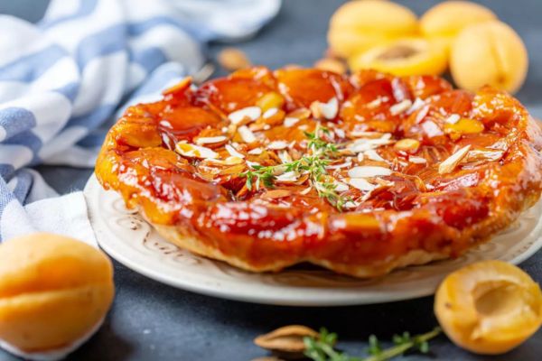 Accompagnement tarte abricots grand-mère