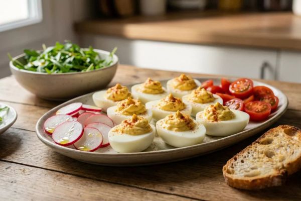 Avec quoi accompagner des œufs mimosa pour un repas réussi ?