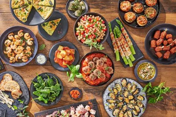 Les Salades tapas espagnol recette