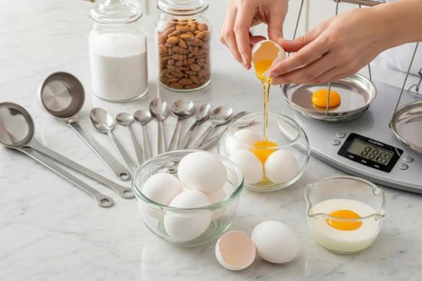 Solution poids blanc d'œuf