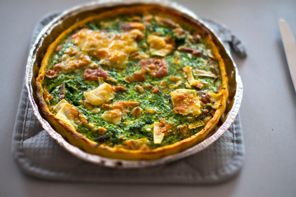 conserver une quiche aux legume sans pate