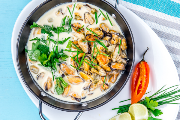 recette traditionnelle de la mouclade