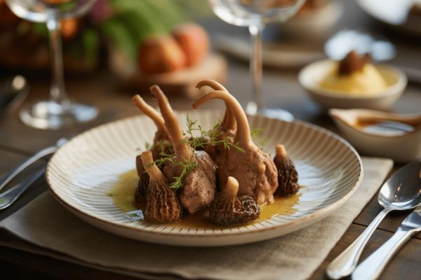 quel accompagnement avec des ris de veau aux morilles