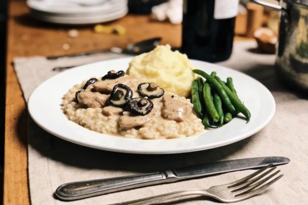 quel accompagnement avec des ris de veau aux morilles