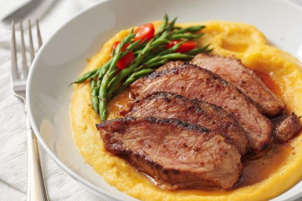 quelle viande avec une purée de carottes