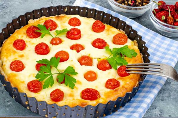 quiche sans pâte au thon légère accompagnement 