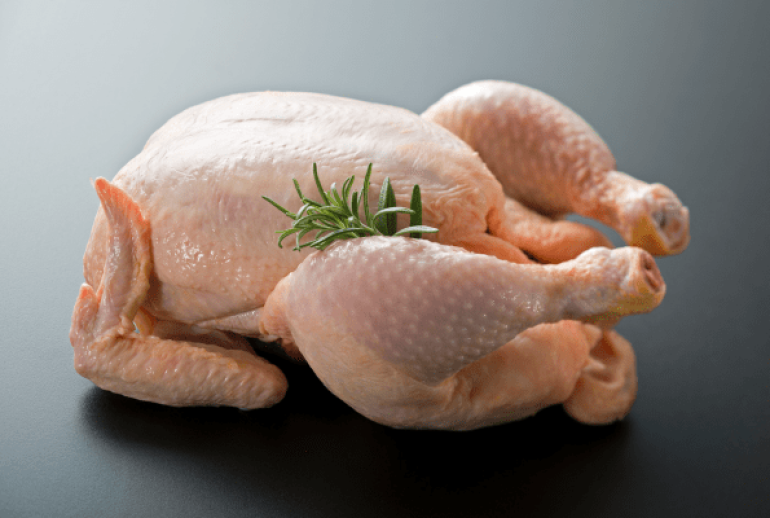 poulet qui sent fort