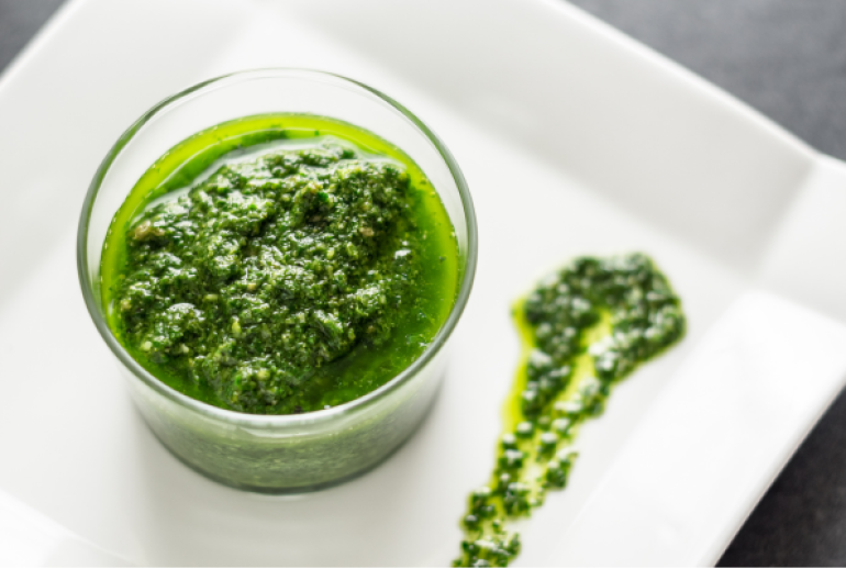 sauce au poivre vert