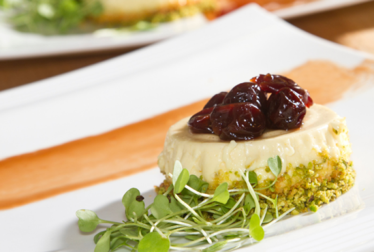flan pistache