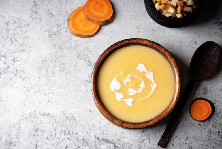 purée de patate douce thermomix