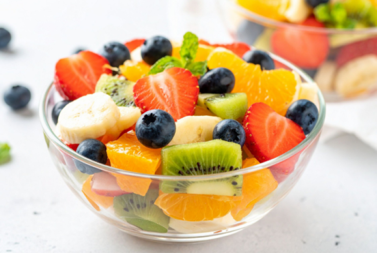 avec quoi peut on accompagner une salade de fruits