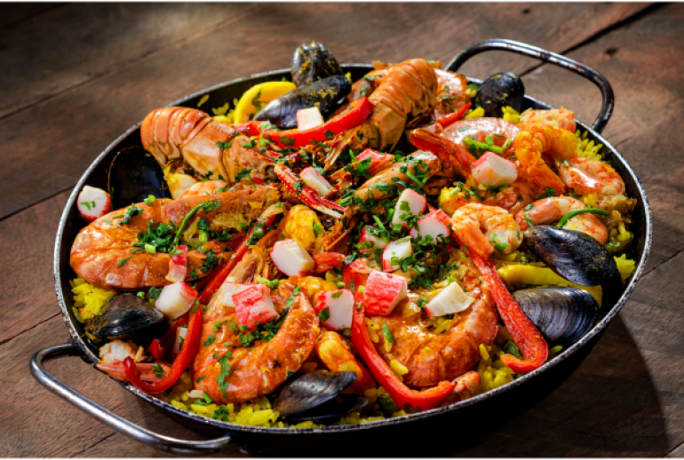 quel légume servir avec des gambas