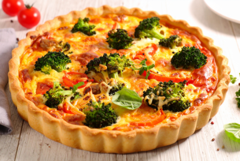 quiche aux legume sans pate