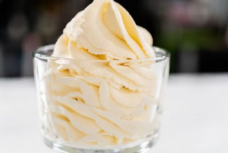 chantilly maison sans sucre glace