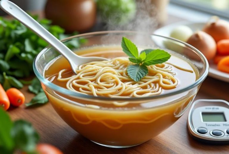 quelle quantité de vermicelle dans une soupe
