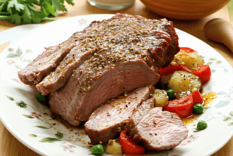 roti de porc cookeo